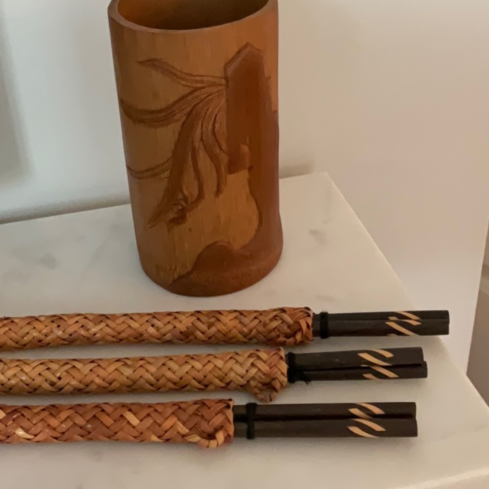 Chop Sticks and Holder
